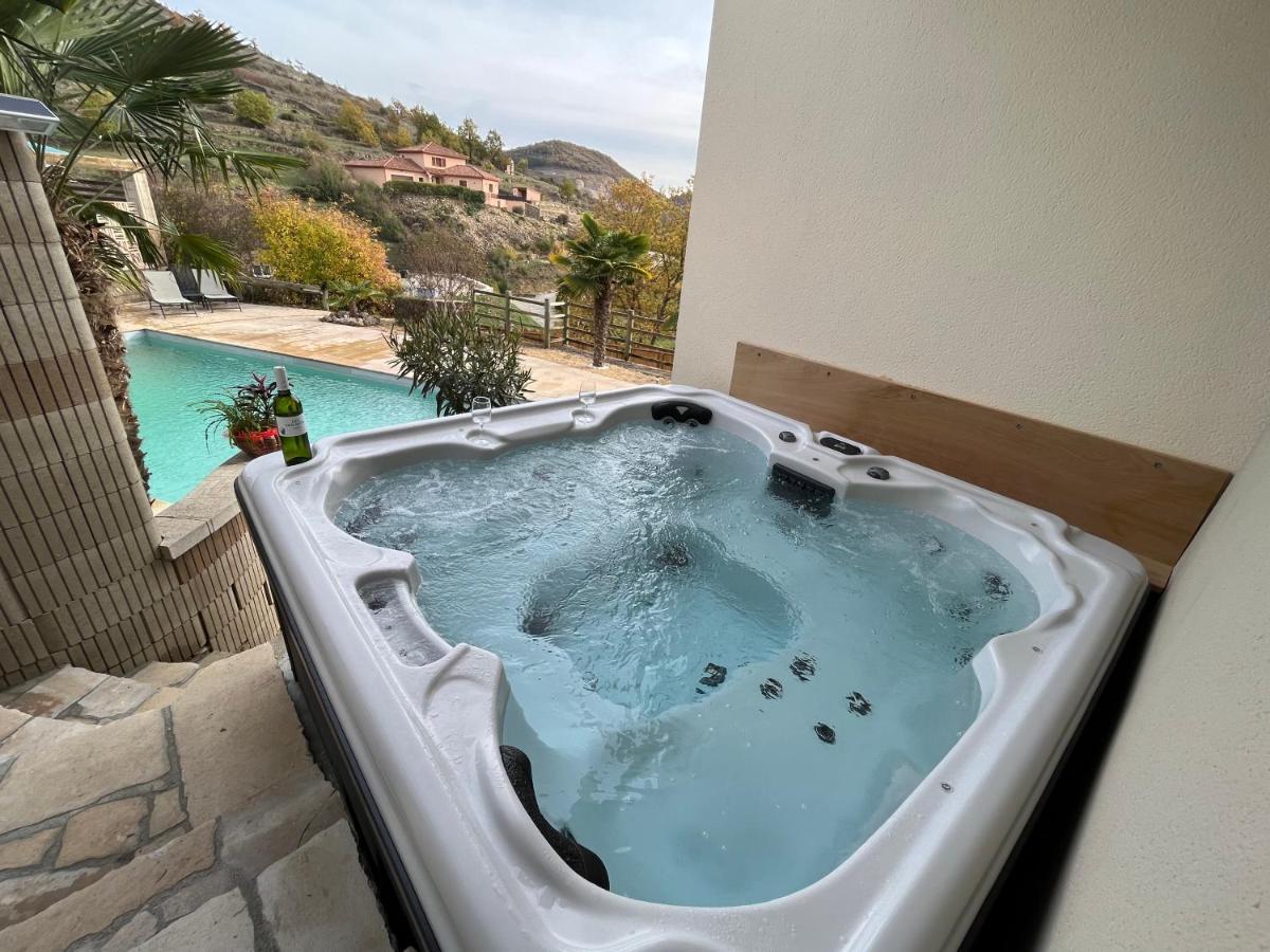 Les Palmiers Des Causses Villa Saint-Rome-de-Tarn Eksteriør bilde